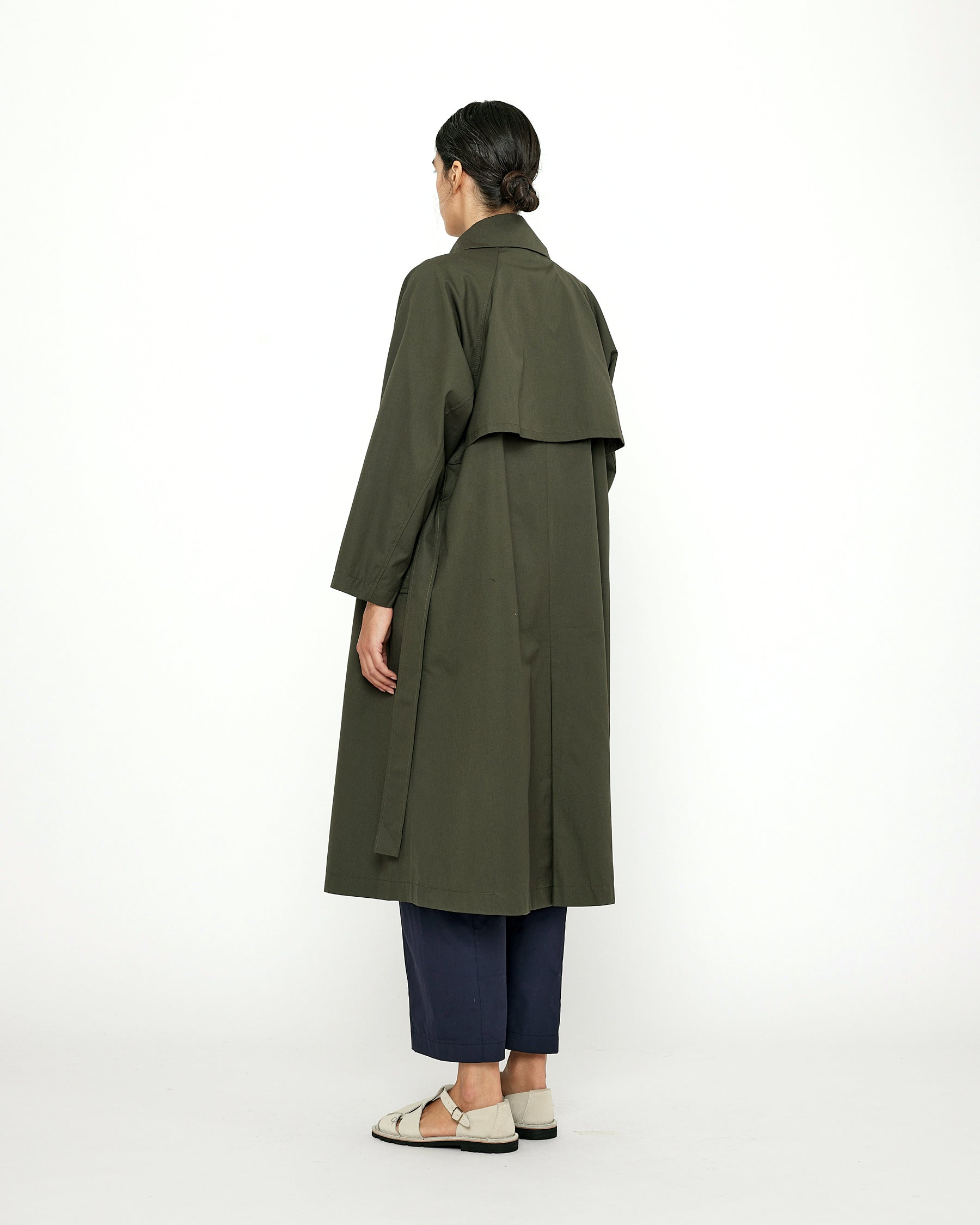 Spring Trench Overcoat - SS24 - Olive