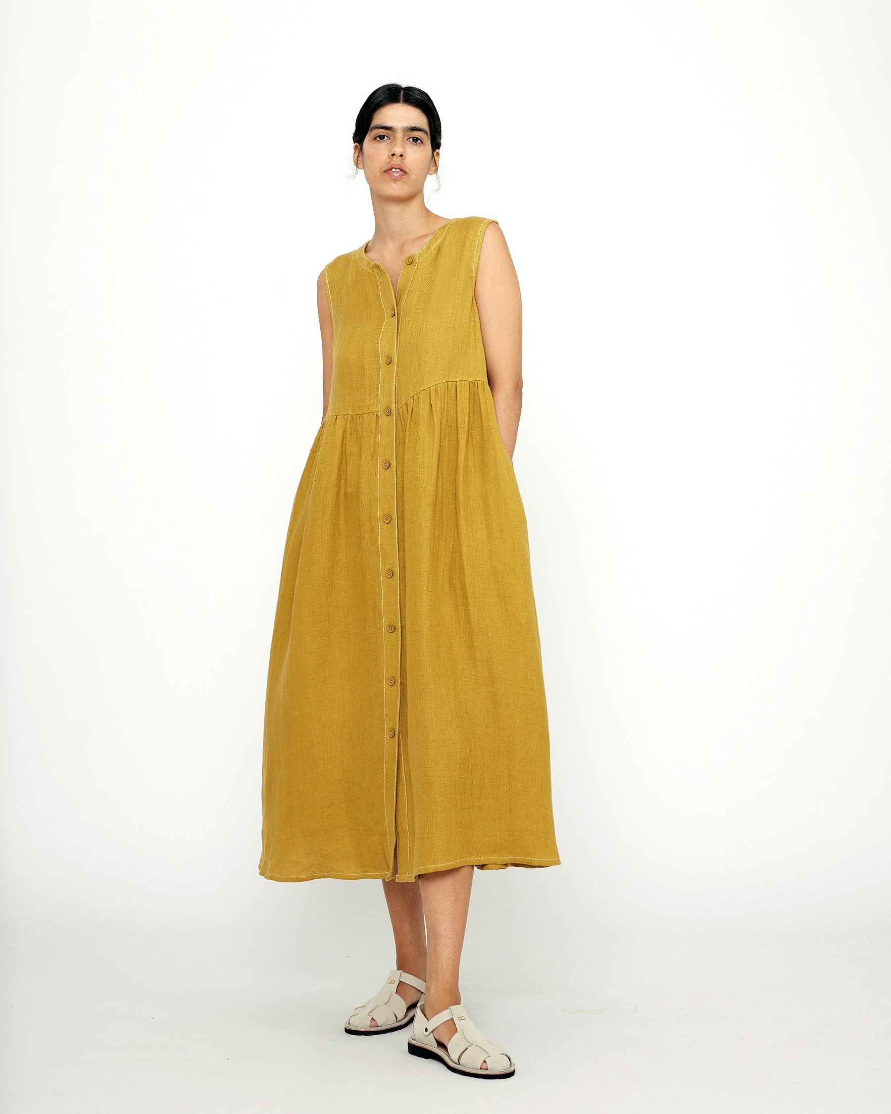 Summer Playdress SS24 Mustard 7115 by Szeki