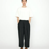 Linen Pleated Trouser - SS24 - Black