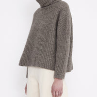 Chunky Turtleneck Sweater - FW23 - Umber