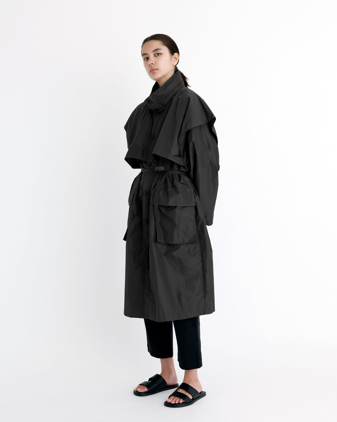Packable Rain Trench - SS24 - Black