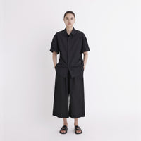 Papery Oversized Men's Short Sleeves - SS24 - Black