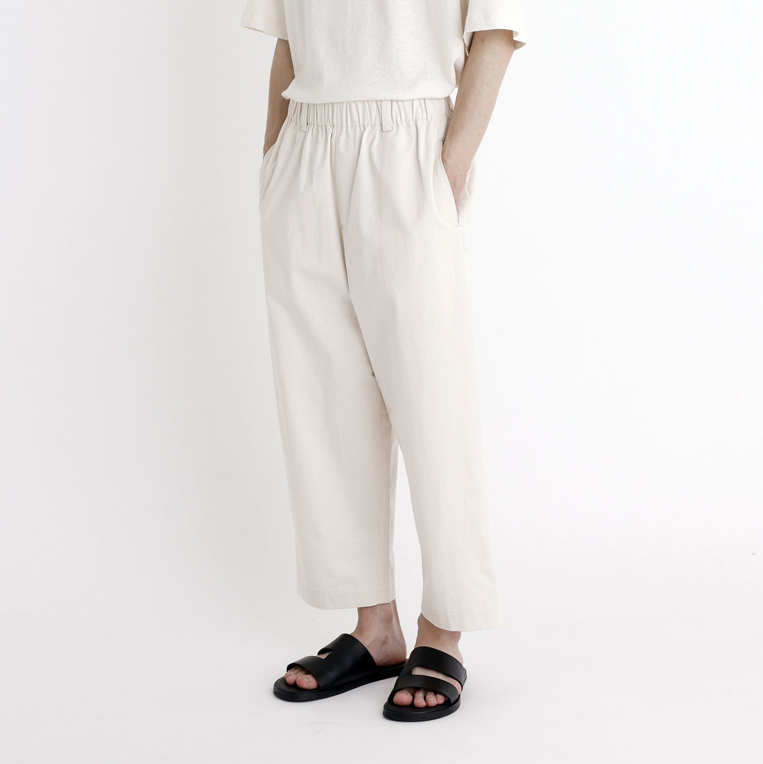 Elastic Drop-Crotch Trouser - SS23 - Off-White