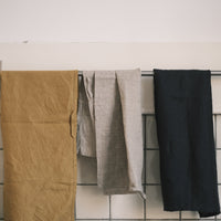 7115 Linen Tea Towel - Ochre