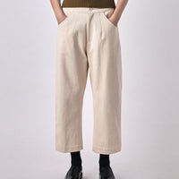 Signature Curve Legged Trouser - Heavy Canvas Edition - Off-White