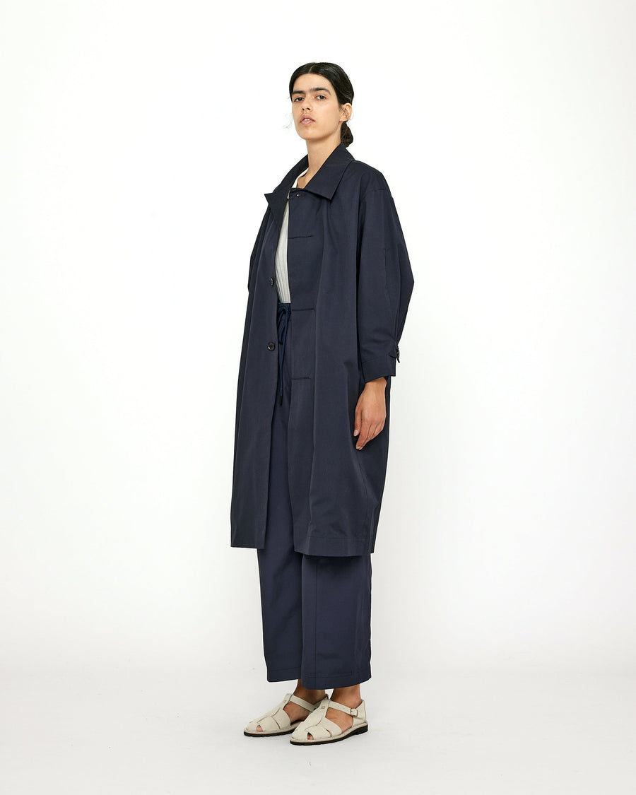 Cuffed Duster - SS24 - Navy