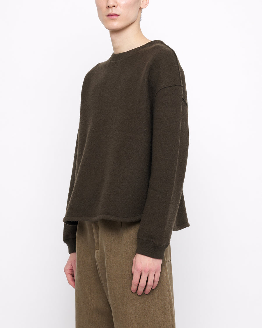 Boiled Wool Keepsake - FW24 - Olive