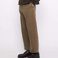 Sand-Washed Tailored Curve Legged Trouser - FW24 - Washed Walnut