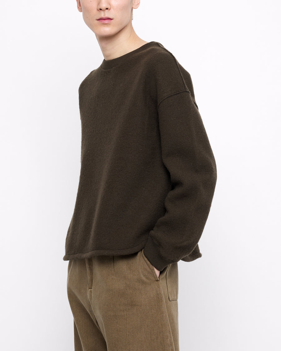 Boiled Wool Keepsake - FW24 - Olive