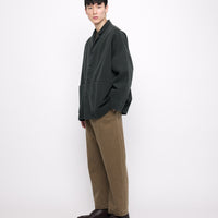 Sand-Washed Blazer Coat - FW24 - Washed Black