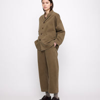 Sand-Washed Blazer Coat - FW24 - Washed Walnut