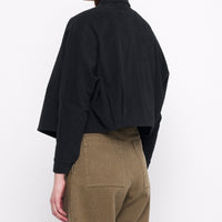 Signature 3/4 Cropped Shirt - Heavy Canvas Edition - Black