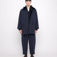 Mid-Length Duster Coat - FW24 - Navy