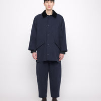 Mid-Length Duster Coat - FW24 - Navy