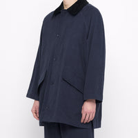 Mid-Length Duster Coat - FW24 - Navy