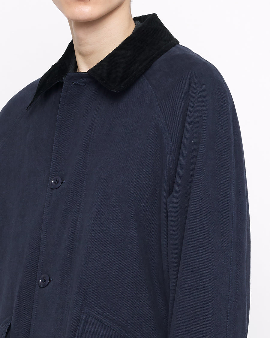 Mid-Length Duster Coat - FW24 - Navy