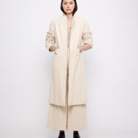 Open Fall Coat - Corduroy Edition - FW24 - Pearl