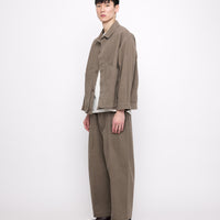 Signature Panel Pockets Shirt Jacket - Heavy Canvas Edition - Umber