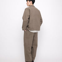 Signature Pleated Trouser - Heavy Canvas Edition - Umber