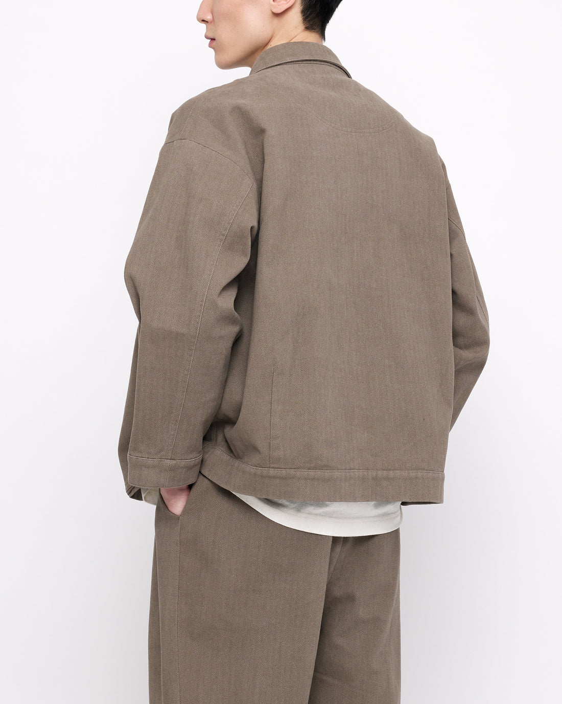 Signature Panel Pockets Shirt Jacket - Heavy Canvas Edition - Umber