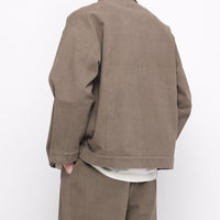 Signature Panel Pockets Shirt Jacket - Heavy Canvas Edition - Umber