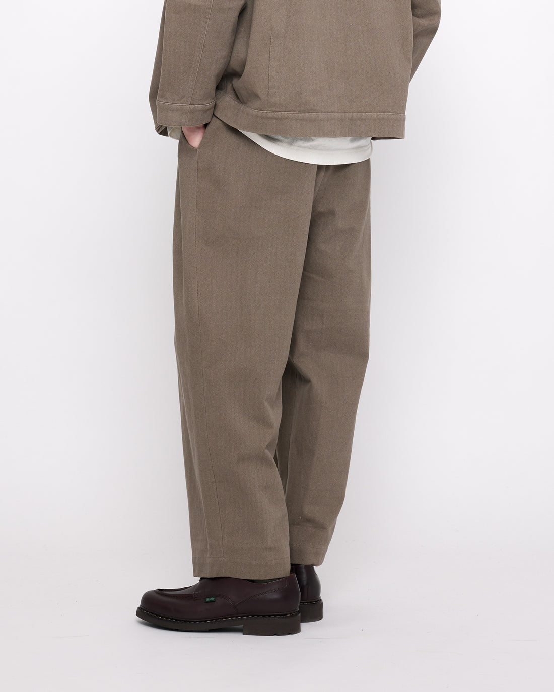 Signature Pleated Trouser - Heavy Canvas Edition - Umber