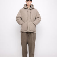 Hooded Puffer - FW24 - Taupe