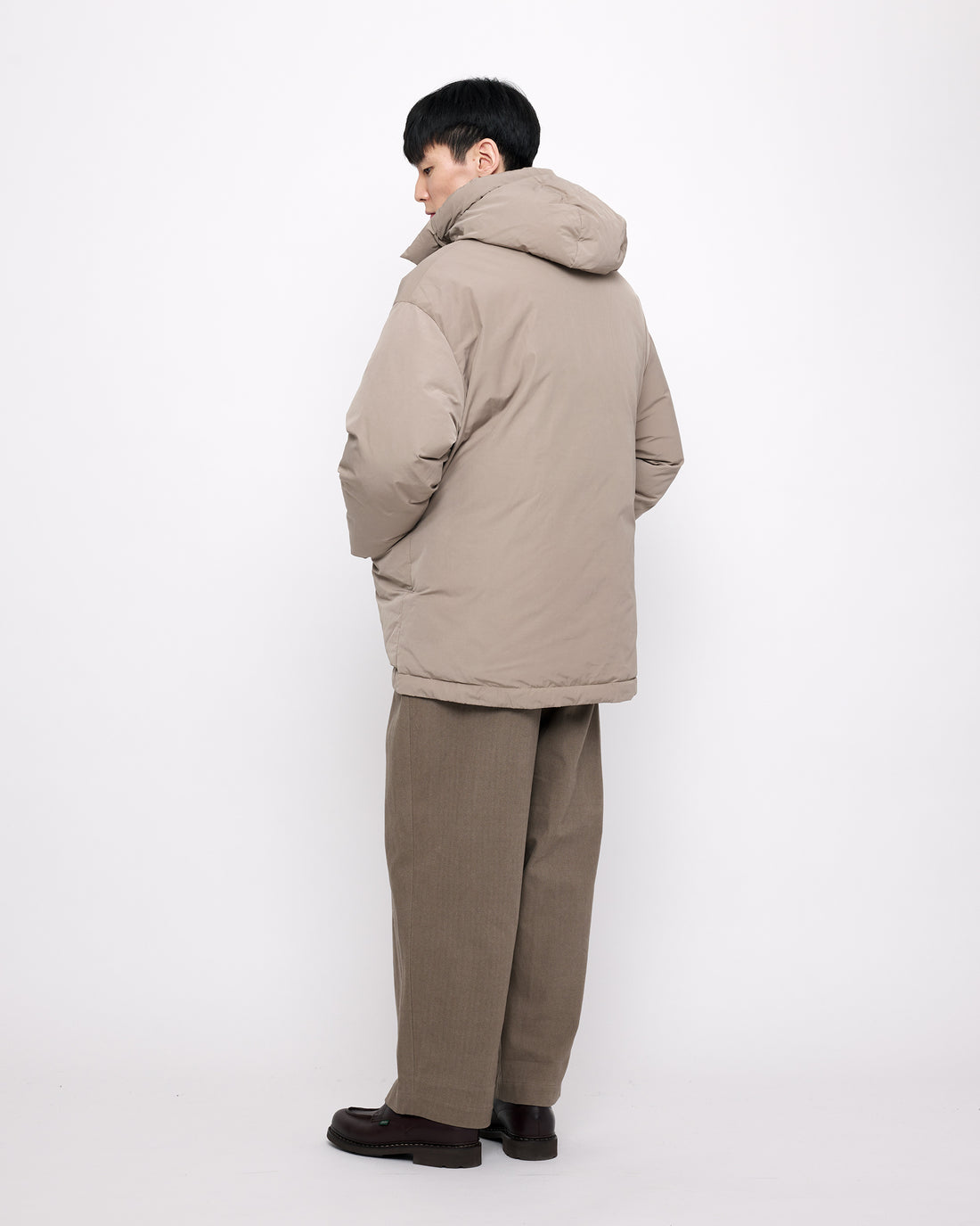 Hooded Puffer - FW24 - Taupe