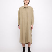 Cocoon Maxi Shirtdress - FW24 - Artichoke