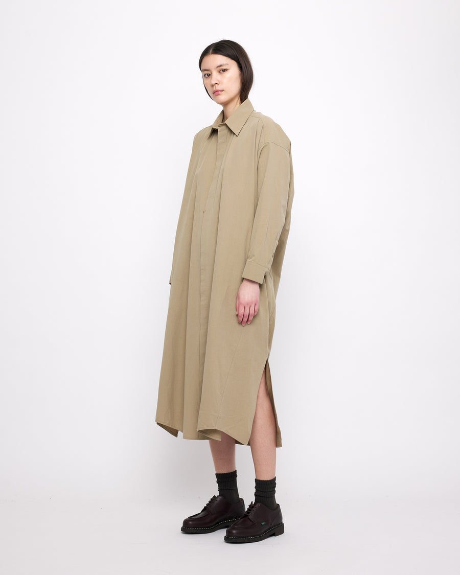 Cocoon Maxi Shirtdress - FW24 - Artichoke