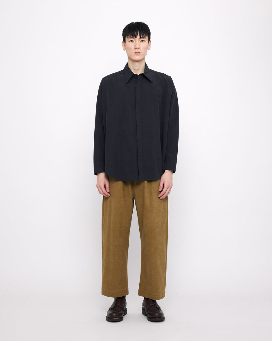 Cocoon Dress Shirt - FW24 - Black