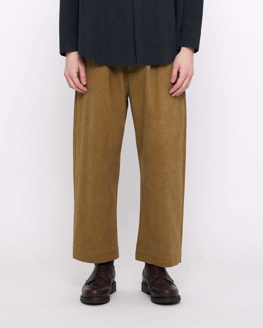 Signature Curve Legged Trouser - Heavy Canvas Edition - Kelp Brown