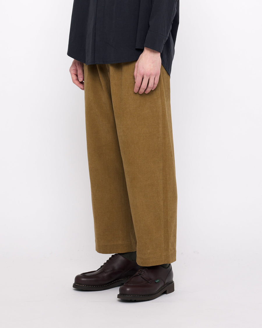 Signature Curve Legged Trouser - Heavy Canvas Edition - Kelp Brown