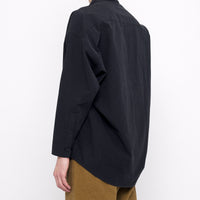 Cocoon Dress Shirt - FW24 - Black