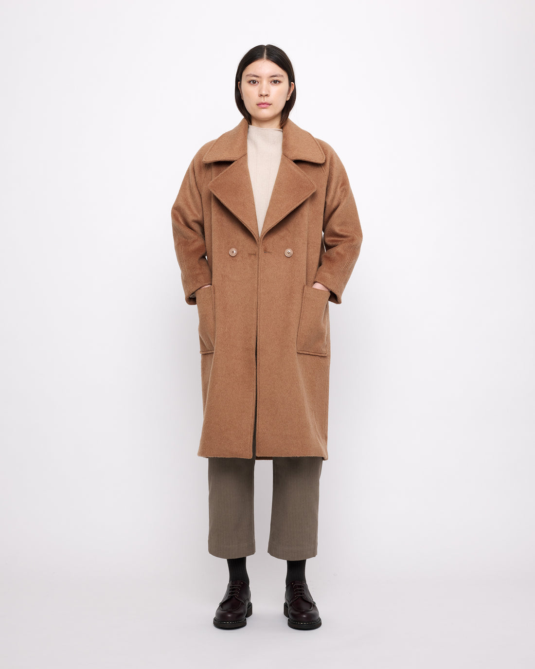 Classic Wool Coat - FW24 - Camel