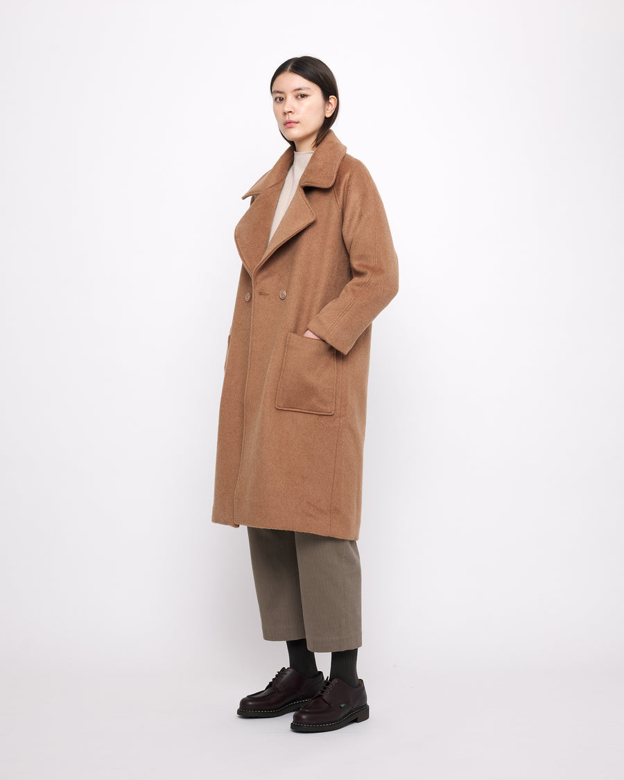 Classic Wool Coat - FW24 - Camel