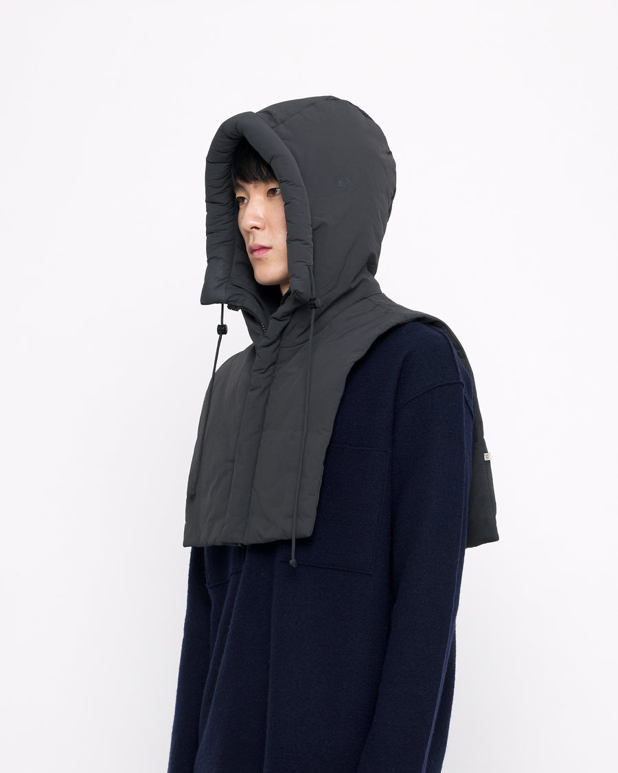 Hooded Vest - FW24 - Navy Black