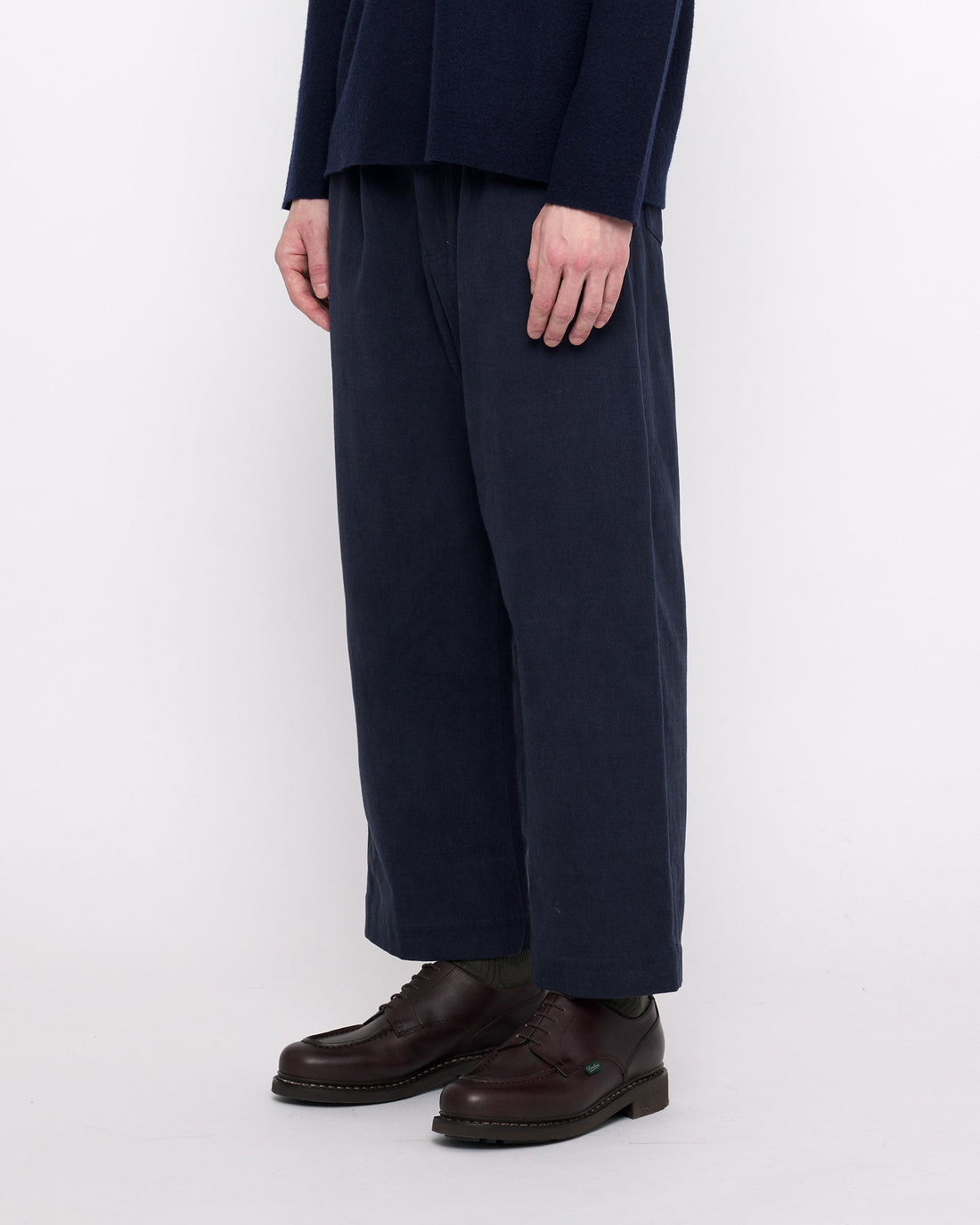 Signature Curve Legged Trouser - Heavy Canvas Edition - Navy