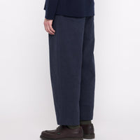 Signature Curve Legged Trouser - Heavy Canvas Edition - Navy