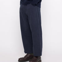 Signature Curve Legged Trouser - Heavy Canvas Edition - Navy