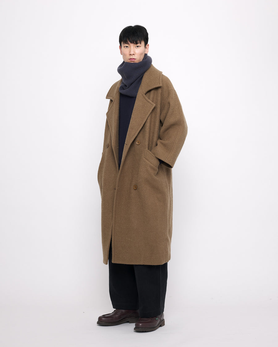 Oversized Wool Coat - FW24 - Kelp