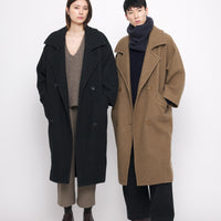 Oversized Wool Coat - FW24 - Kelp