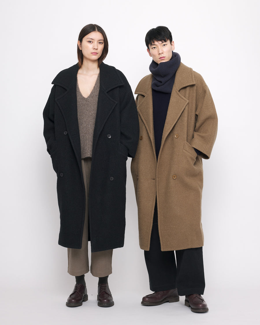 Oversized Wool Coat - FW24 - Kelp