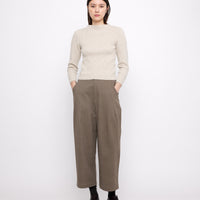 Signature Pleated Trouser - Heavy Canvas Edition - Umber