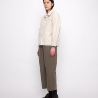 Signature Panel Pockets Shirt Jacket - Heavy Canvas Edition - Off-White