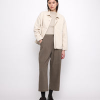 Signature Panel Pockets Shirt Jacket - Heavy Canvas Edition - Off-White