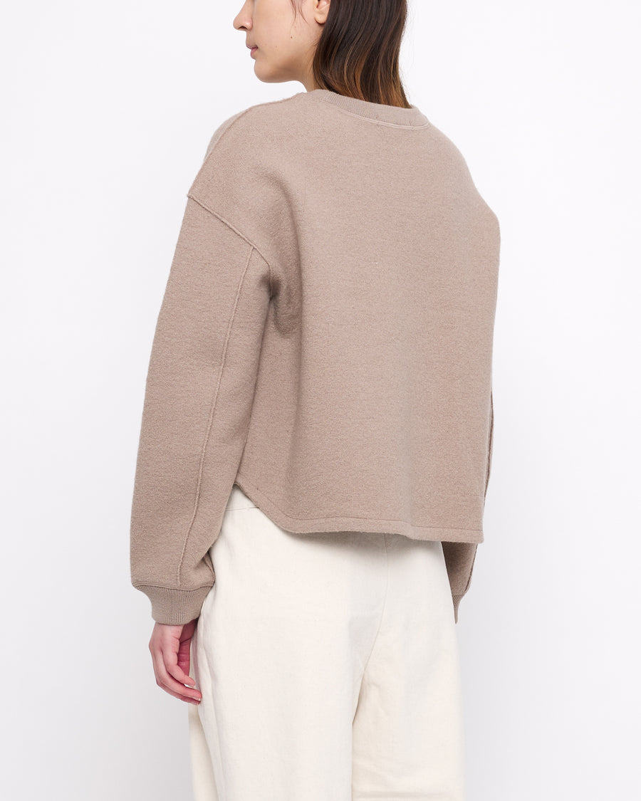 Boiled Wool Keepsake - FW24 - Tan