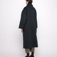 Long Wool Peacoat - FW24 - Charcoal