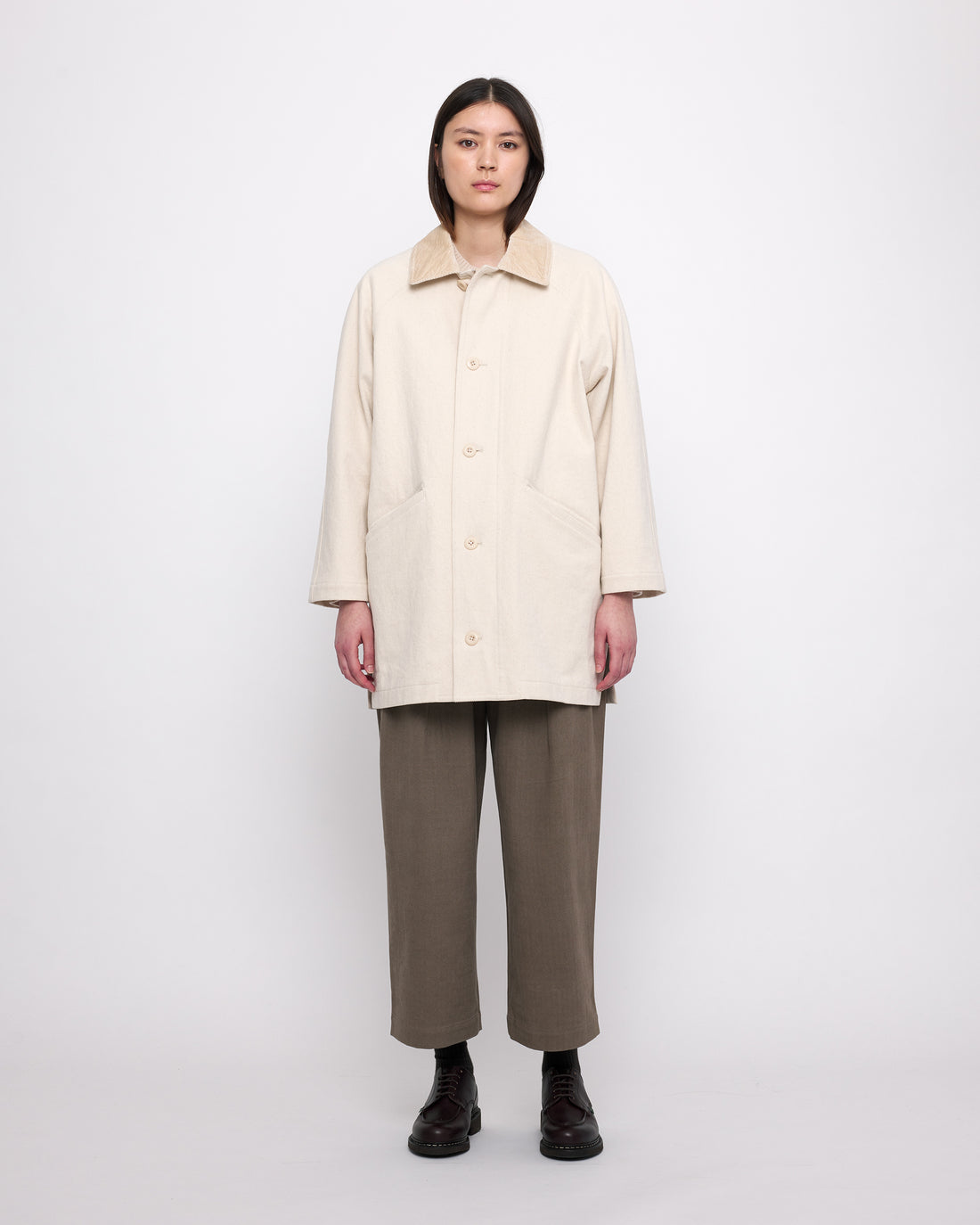 Mid-Length Duster Coat - FW24 - Off-White