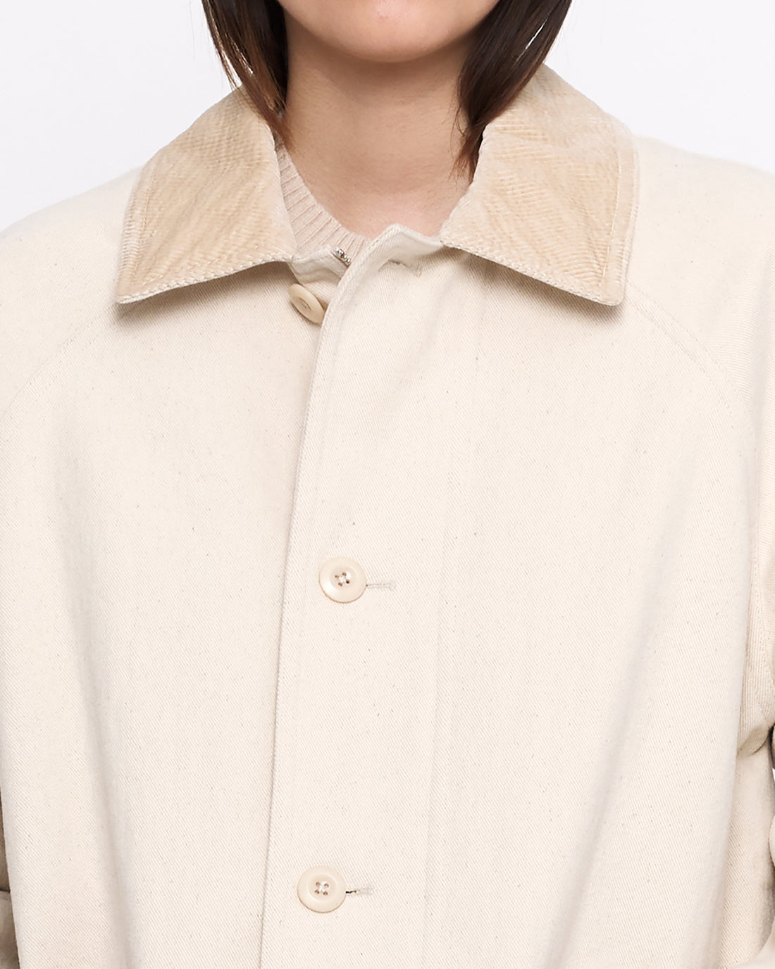 Mid-Length Duster Coat - FW24 - Off-White